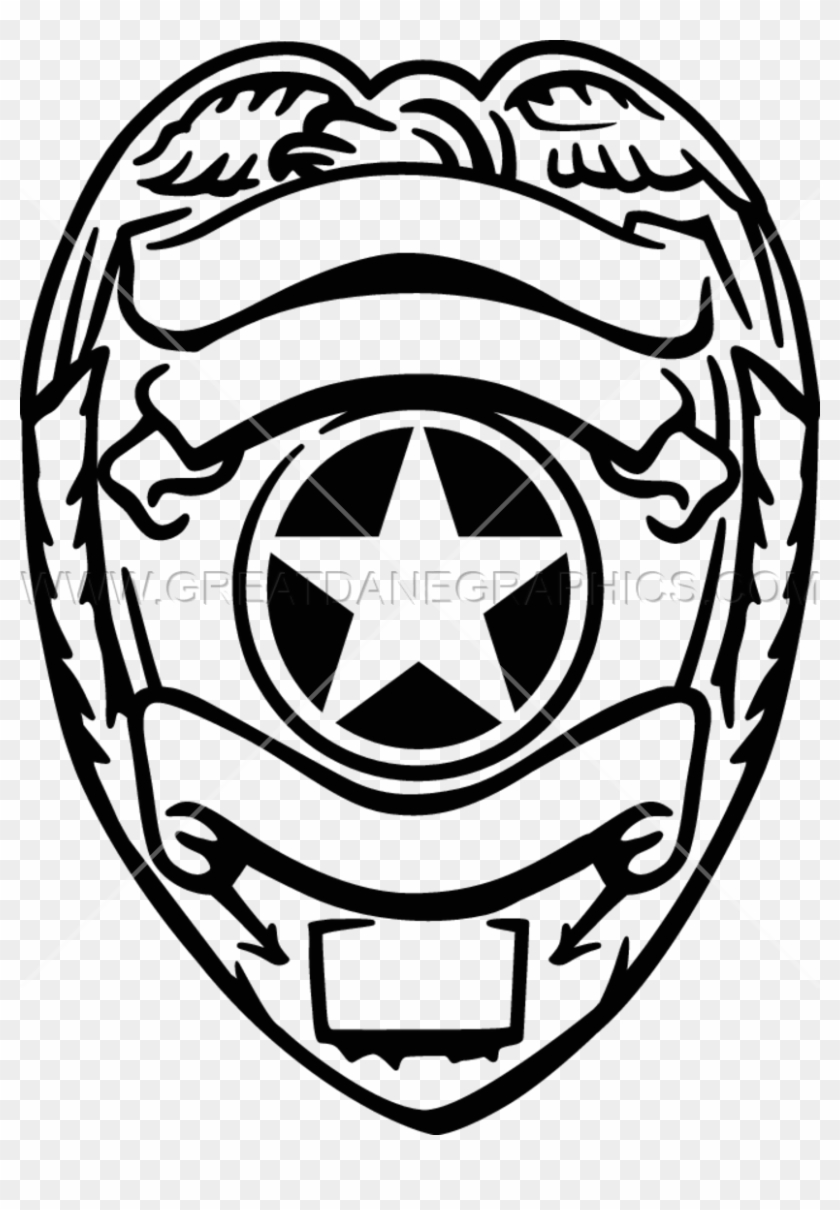 Police Officer Drawings Download - Police Badge Sliver #991716