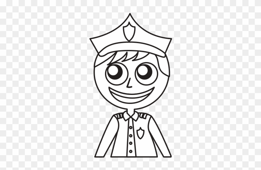Police Officer Avatar Character - Illustration #991718