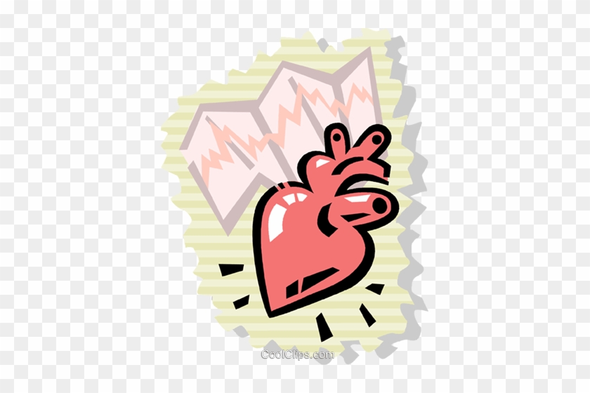 Human Heart Royalty Free Vector Clip Art Illustration - Human Heart Royalty Free Vector Clip Art Illustration #991724