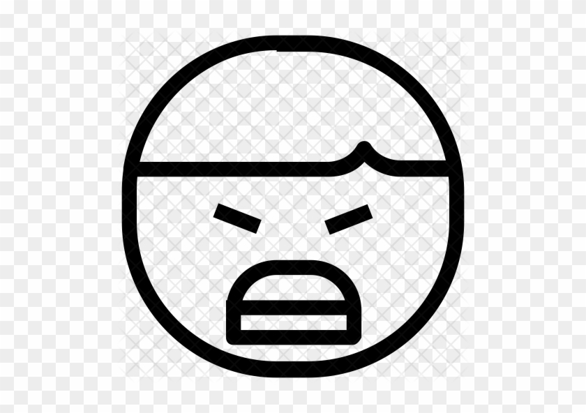 Furious Boy Icon - Emoticon #991845