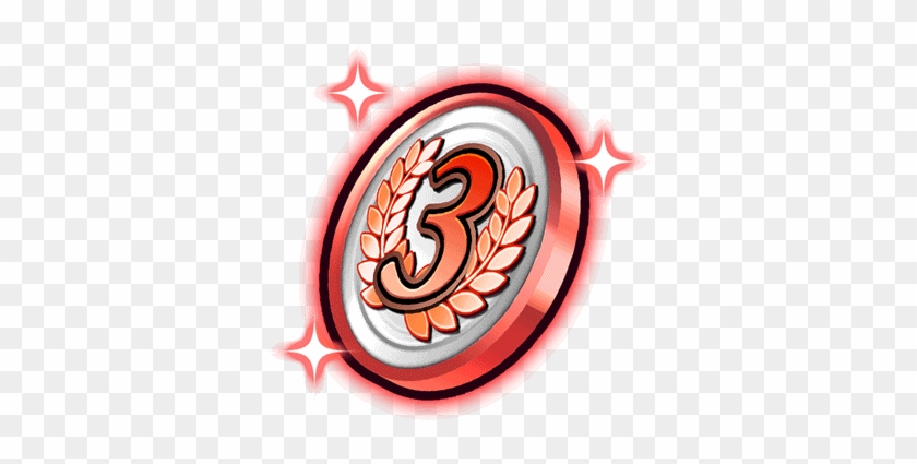 3rd Anniversary Medal A - Unison League Fire Medal #991920