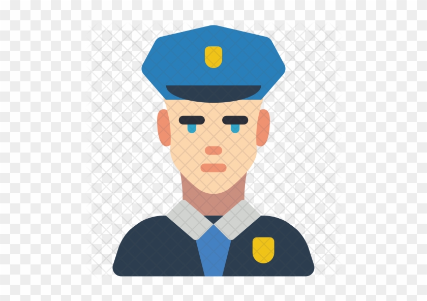 Male Police Officer Icon - Police Officer #992046