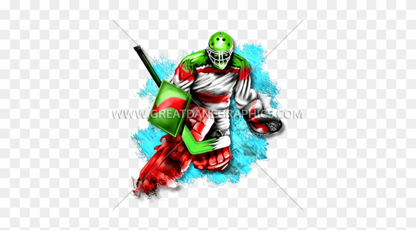 Hockey Goalie Catch - Illustration #992054