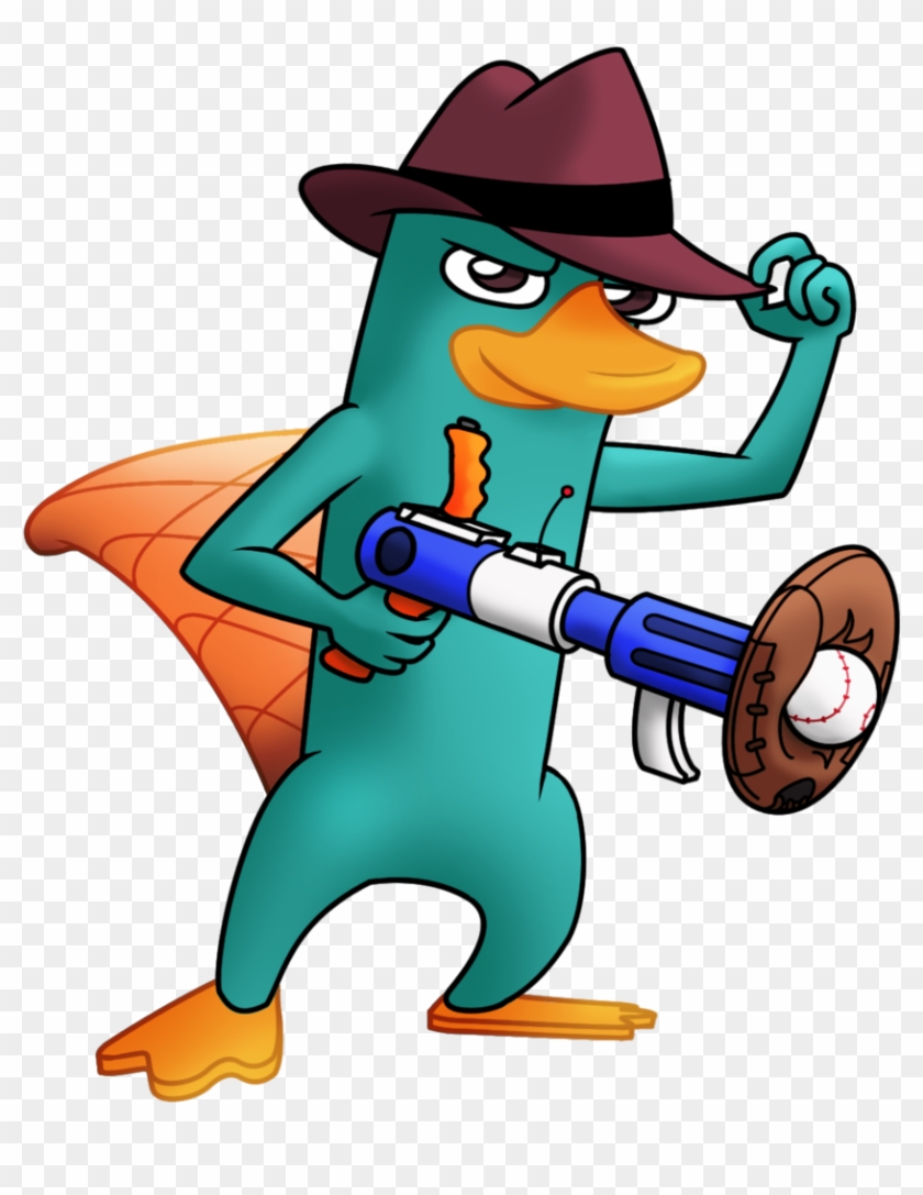 Perry The Platypus By Indybreeze On Deviantart - Perry The Platypus - Free  Transparent PNG Clipart Images Download