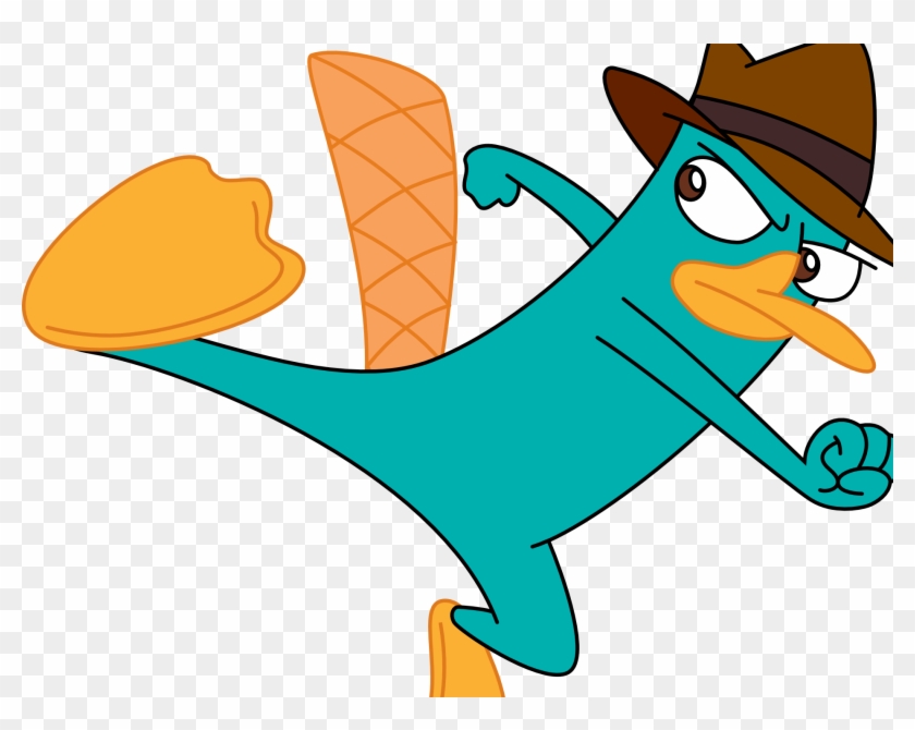 Perry The Platypus Is A Super-spy In The Animated - Phineas And Ferb #992111