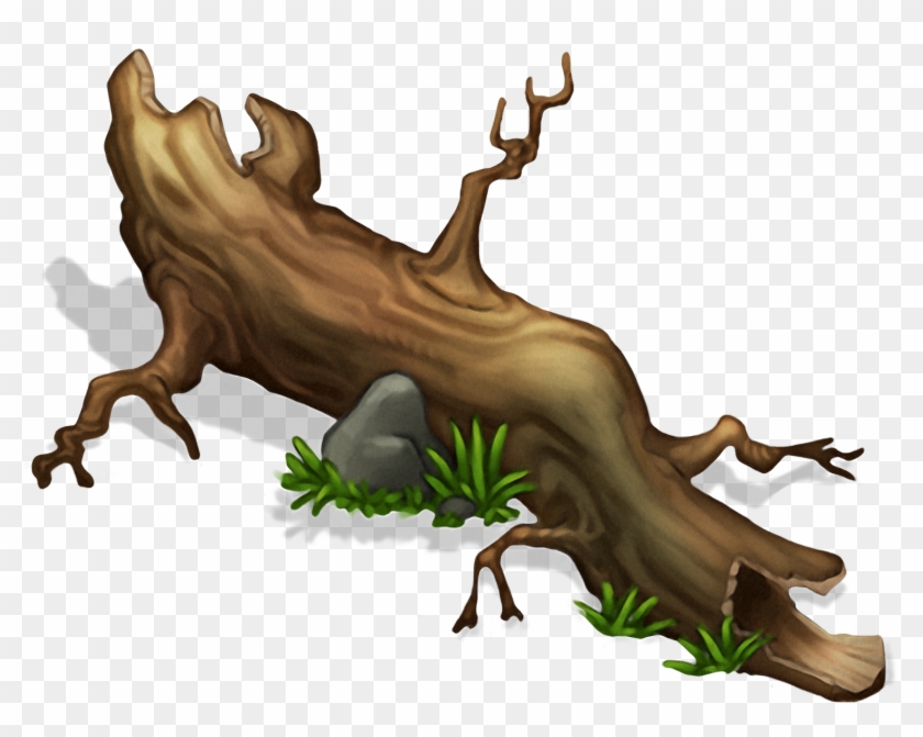 Hollow Log - Tree For Game Png #992122