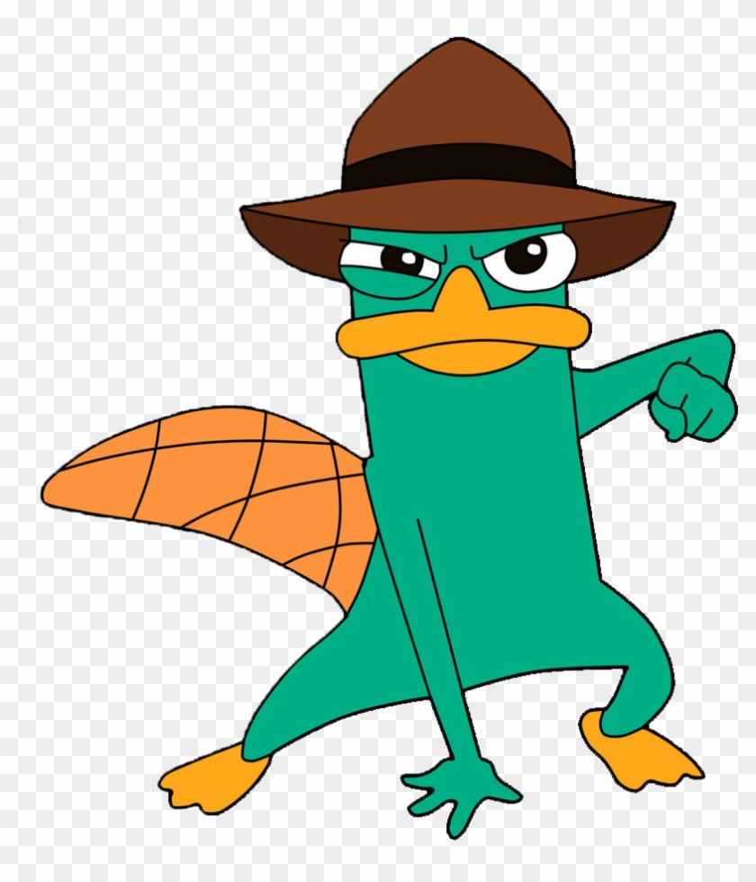 Perry The Platypus - Perry Agent P Run Clipart #992118