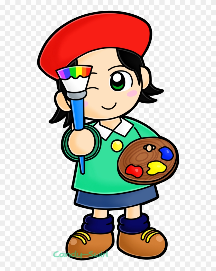 Adeleine By Candy-swirl - Kirby 64 The Crystal Shards Adeleine #992147