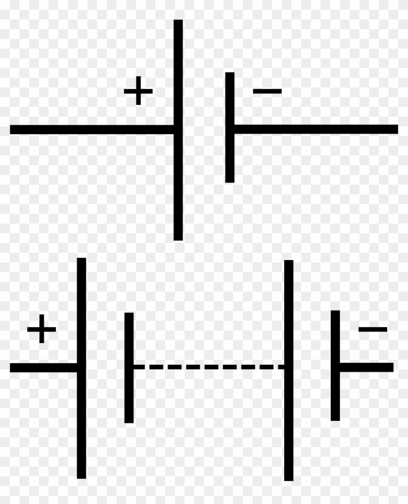 Battery Circuit - Dc Power Supply Symbol #992162