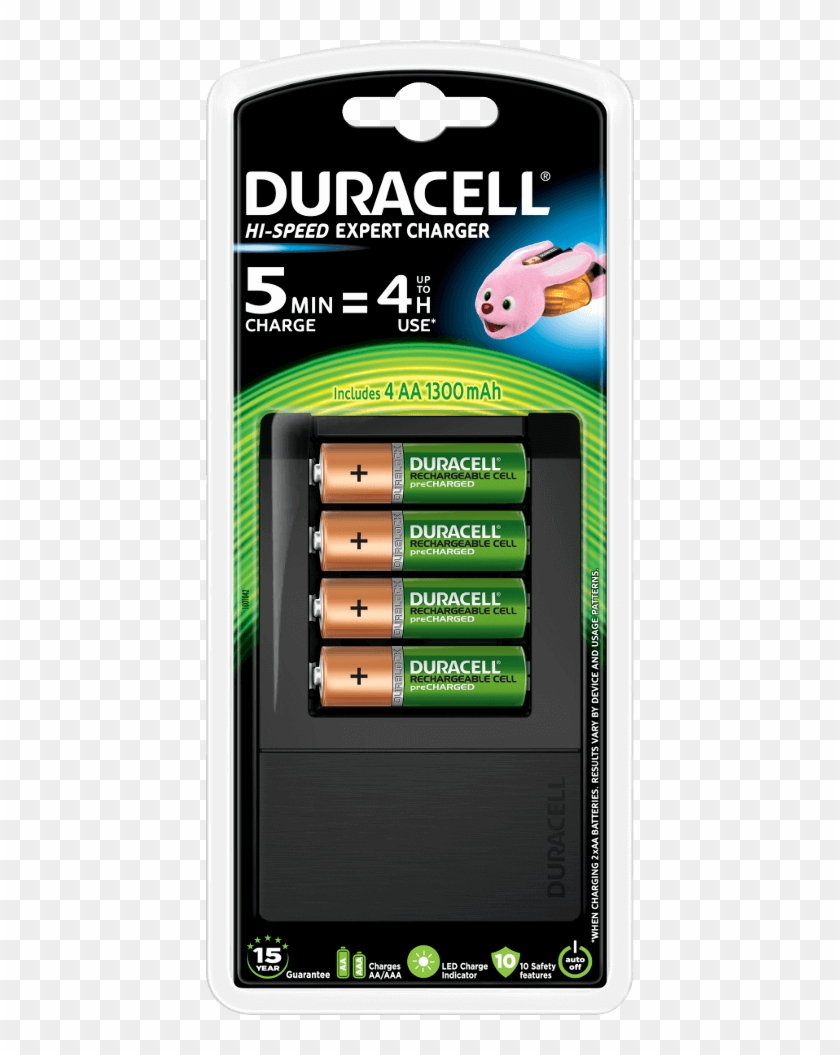 Hi-speed Expert Charger - Duracell - Ultra Fast 15 Minutes Charger With 4 Aa #992191
