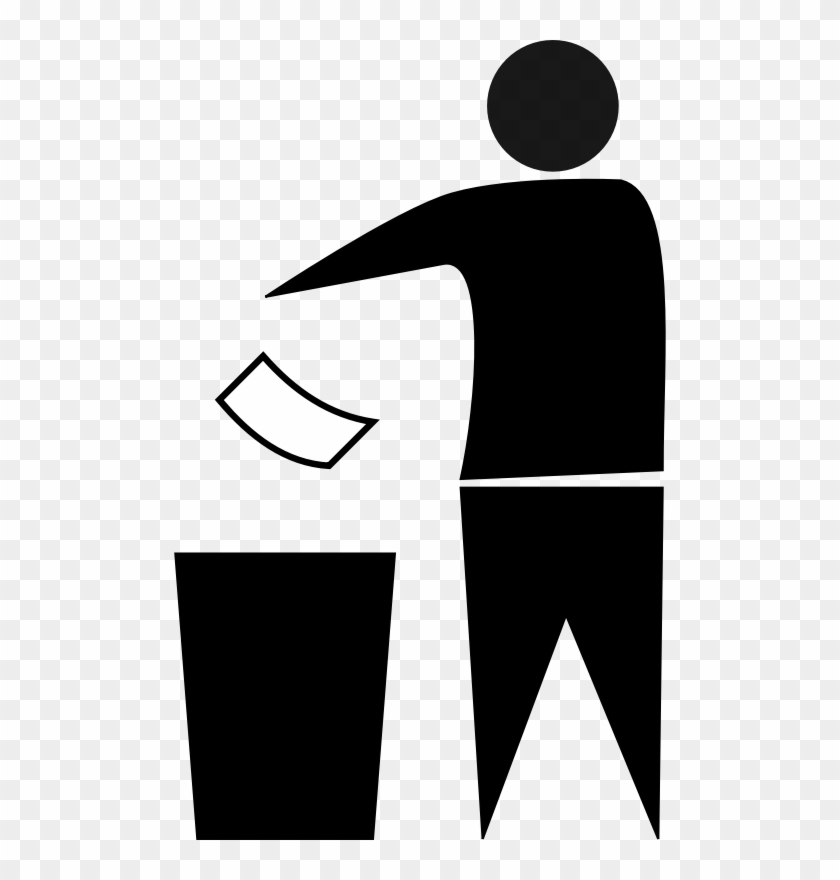 Medium Image - Throwing Trash Png Sign #992295