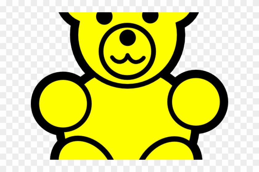 Gummy Bear Clipart Counting - Teddy Bear Drawing Easy #992348
