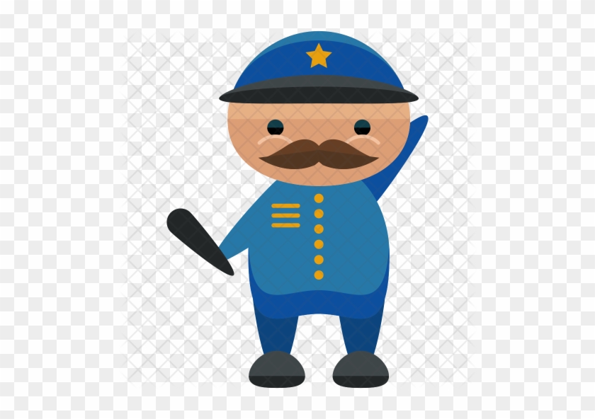 Policeman Icon - Police Officer #992353