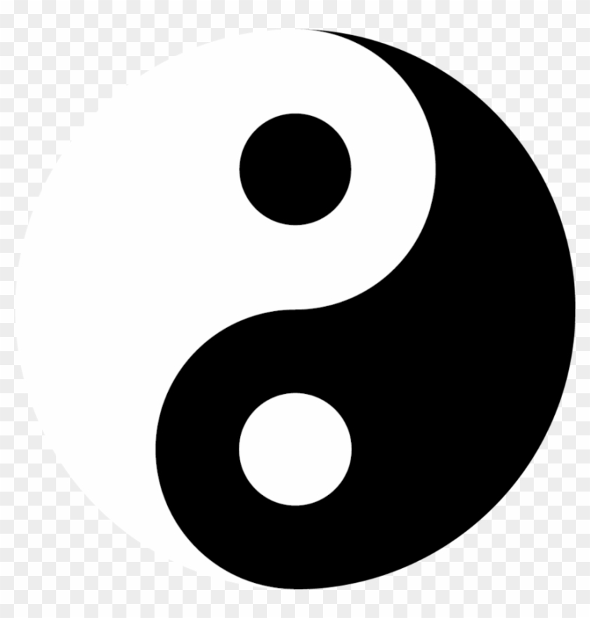 Yin-yang Vector By Robzombiefan2121 - Clip Art #992494