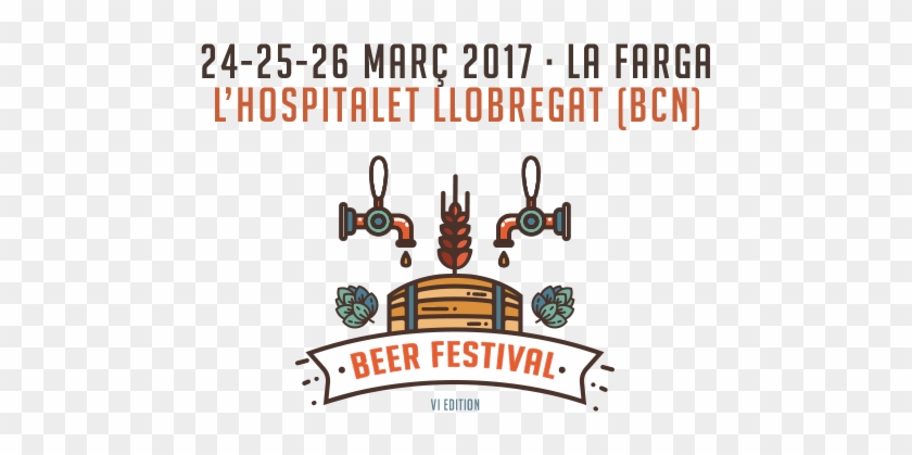 Image Of The Poster Of The 6th Edition Of Barcelona - Beer Festival Barcelona 2017 #992563