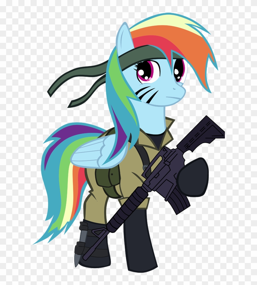 Fc09 - Deviantart - Net/fs71/f/201 - Solid Snake Rainbow Dash #992608