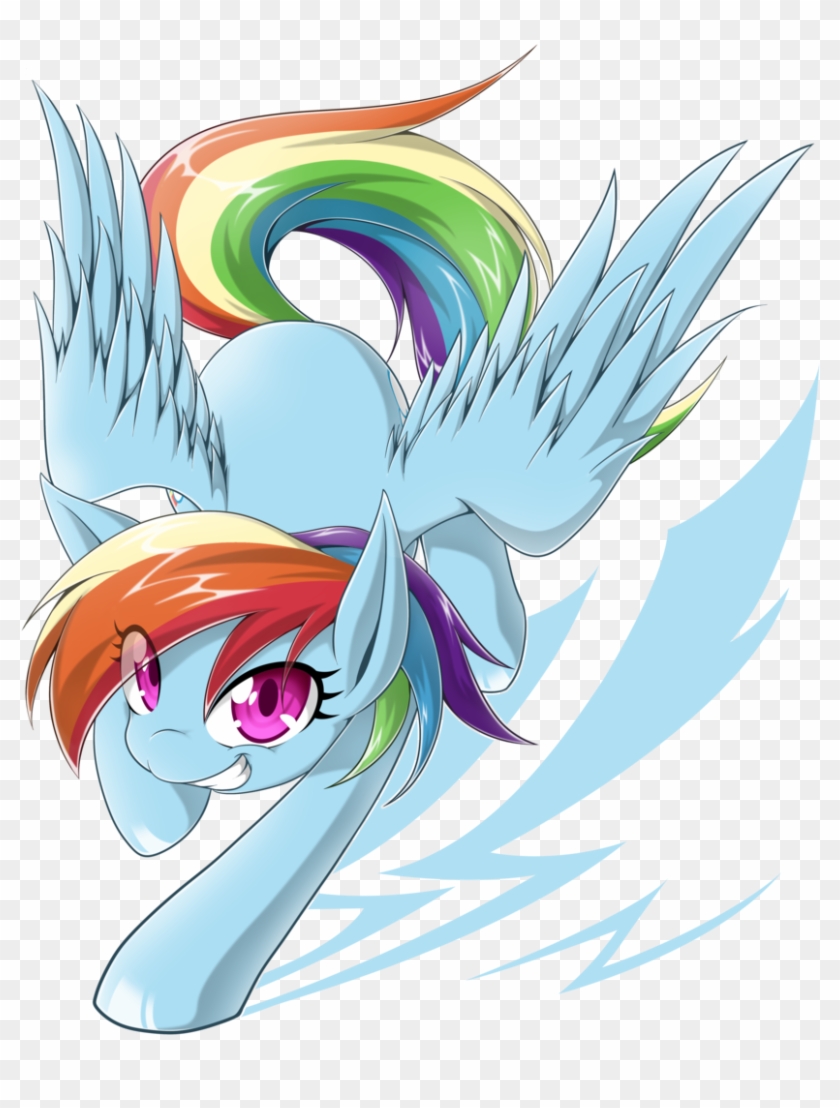 Rainbow Feather Mlp For Kids - Rainbow Dash Fan Arts #992622