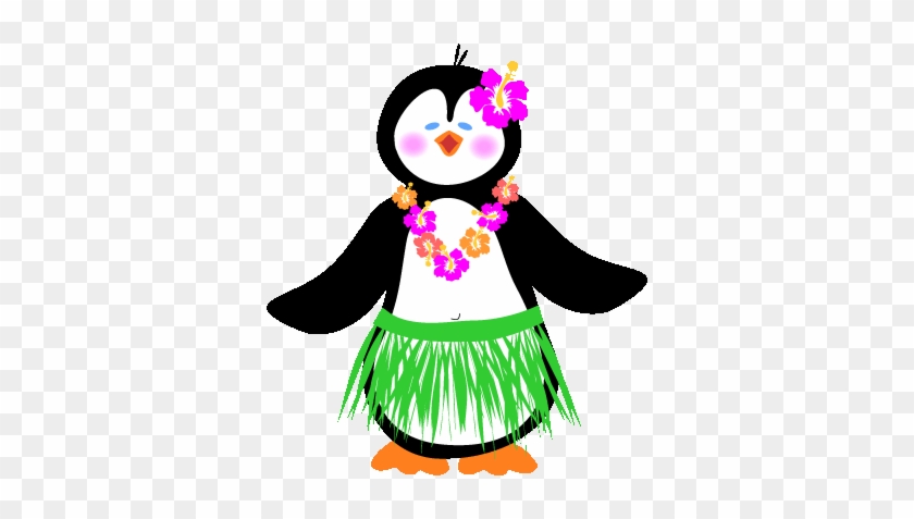 Luau Clip Art Borders Free Free Clipart Images - Penguin Clip Art #992719