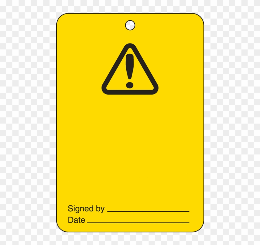 Brady Lockout Tag Large Economy - Traffic Sign #992731