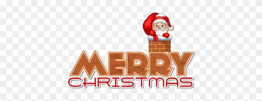 148377 Animated Merry Christmas With Santa - Christmas #992740