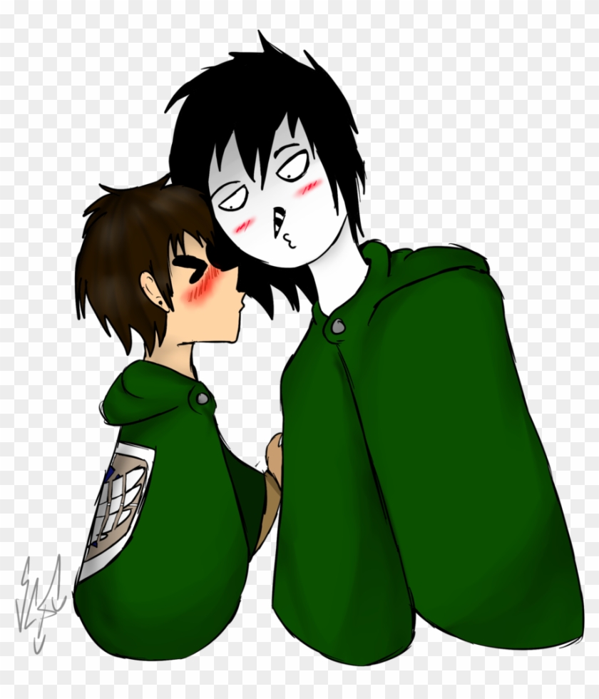 Simplechildsplay Laughing Jack X Eren Jaeger By Simplechildsplay - Laughing Jack X Eren #992809