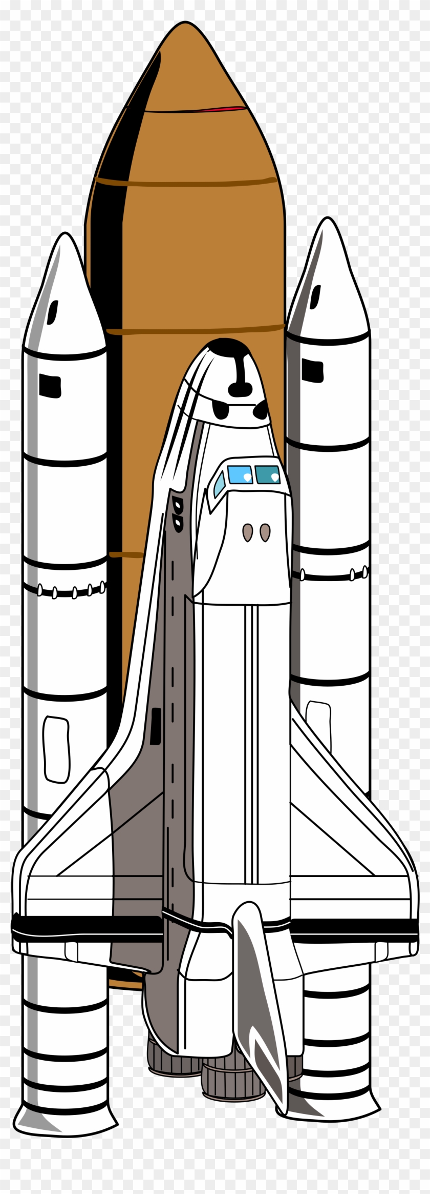 Open - Space Shuttle Clipart #992829