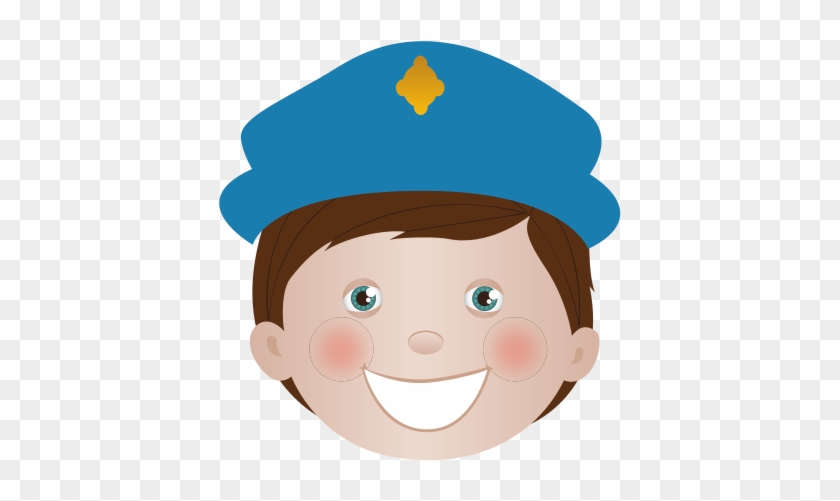 Child Dressed As Police Officer Icon Image - Police Officer #992860