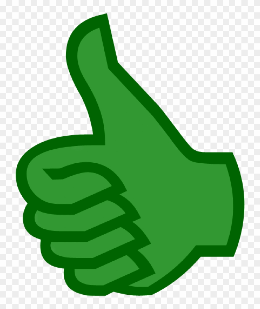 Thumbs Up - Like Symbol In Green #993102