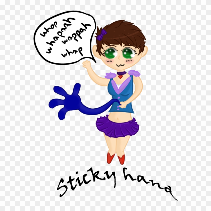 Wappah Sticky Hand Doodle By Alikakamashi - Wappah Sticky Hand Doodle By Alikakamashi #993225