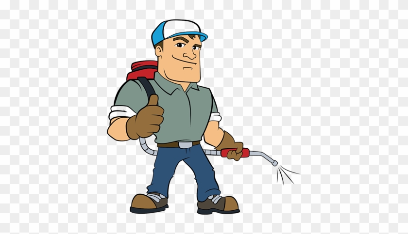 Man Clipart Pest Control - Pest Control Man Logo #993259