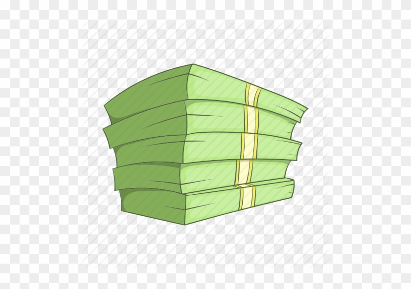 Banking, Cartoon, Cash, Currency, Money, Sign, Stack - Cartoon Money Stack #993385