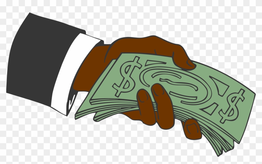 Money Clipart Free Stock Photo Of Giving Money Vector - Hand With Money Png #993396