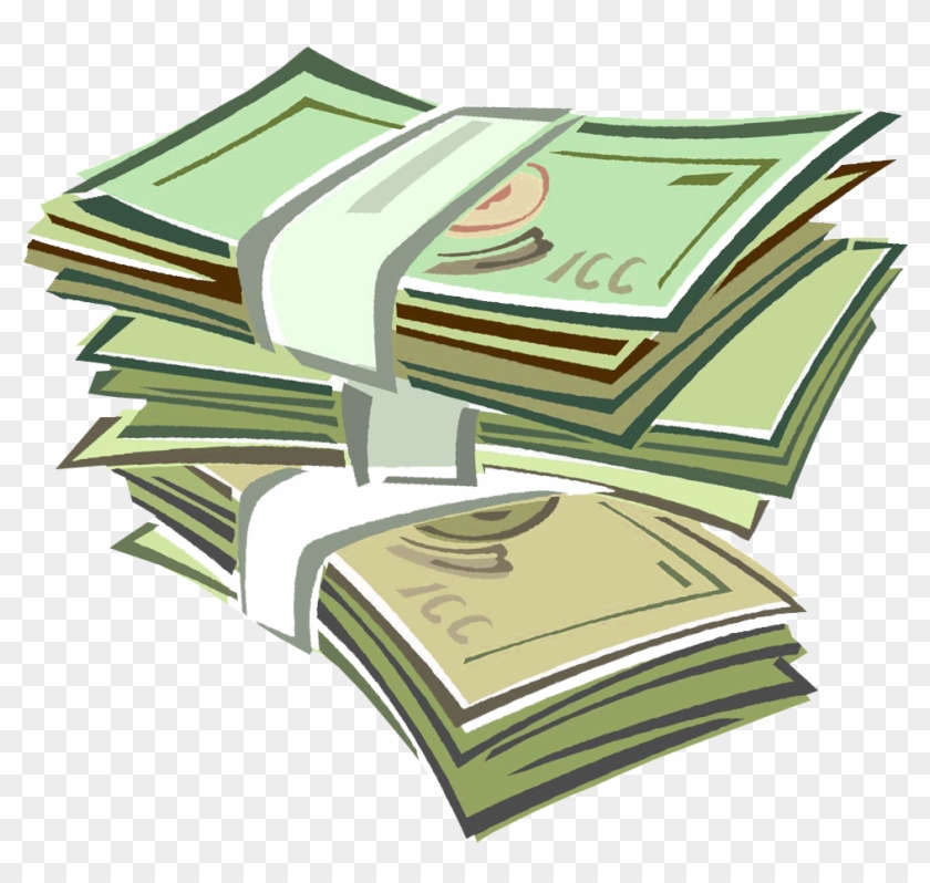 Stack Of Money Clipart Png Download - Stacks Of Money Clipart #993400