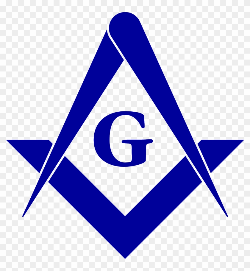 Masonic Clip Art Medium Size - Square Compass #993570