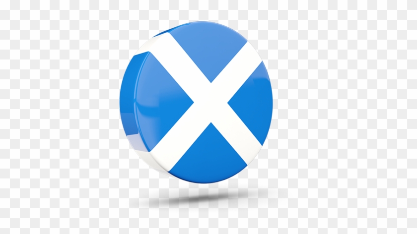 Illustration Of Flag Of Scotland - Emblem #993575