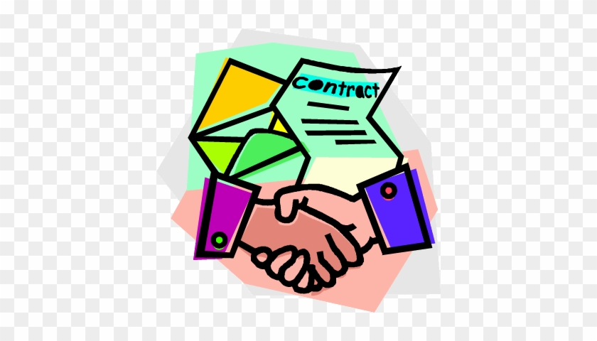 Contract Signing Clipart #993580