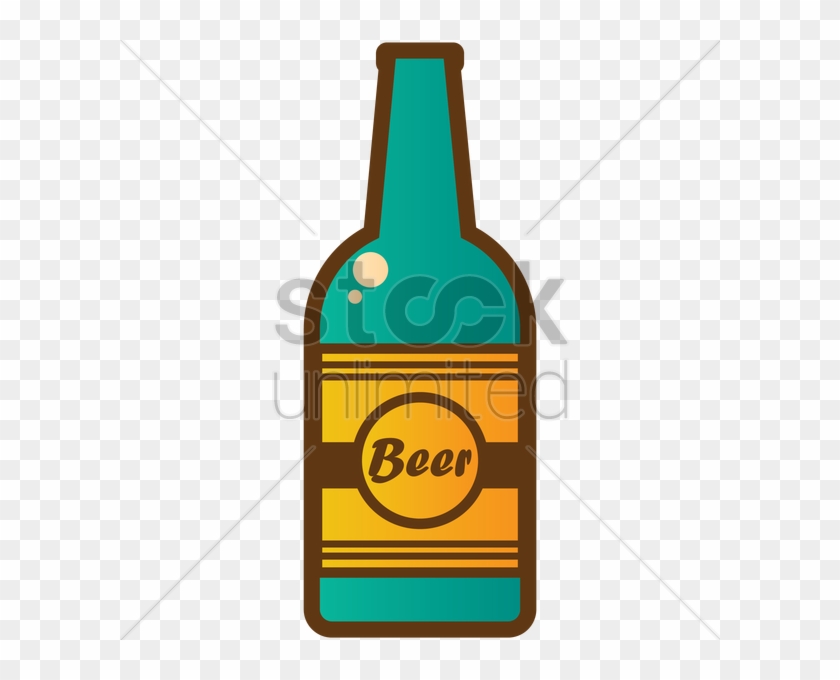 German Beer Royalty Free Vector Image - Bottle Of Beer Cartoon #993631