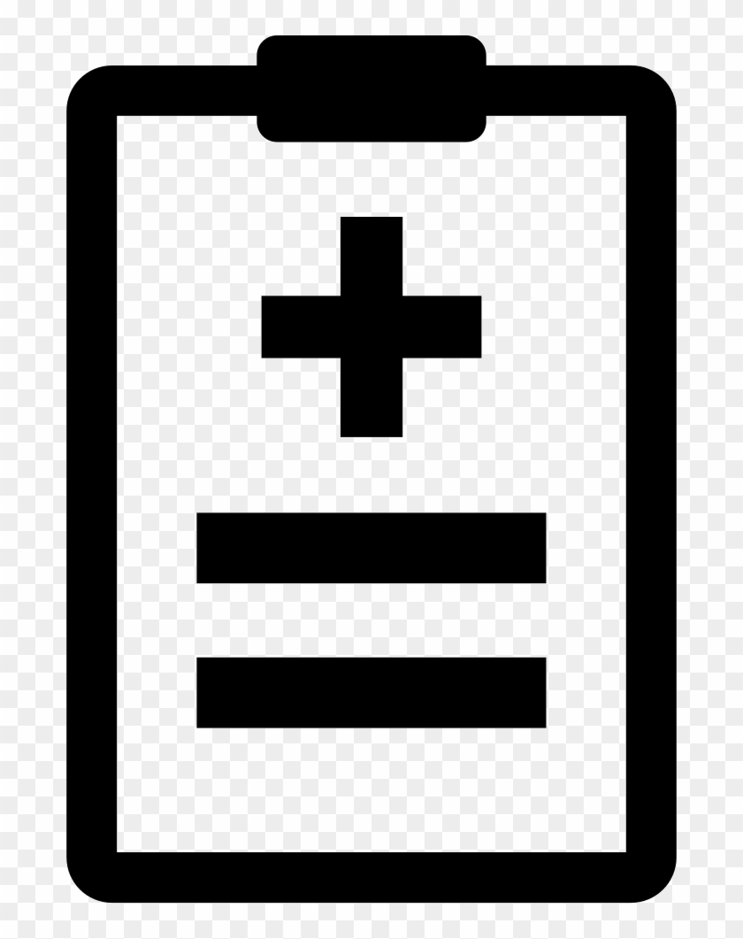 Clinic History Medical Paper On Clipboard Comments - Clipboard #993789