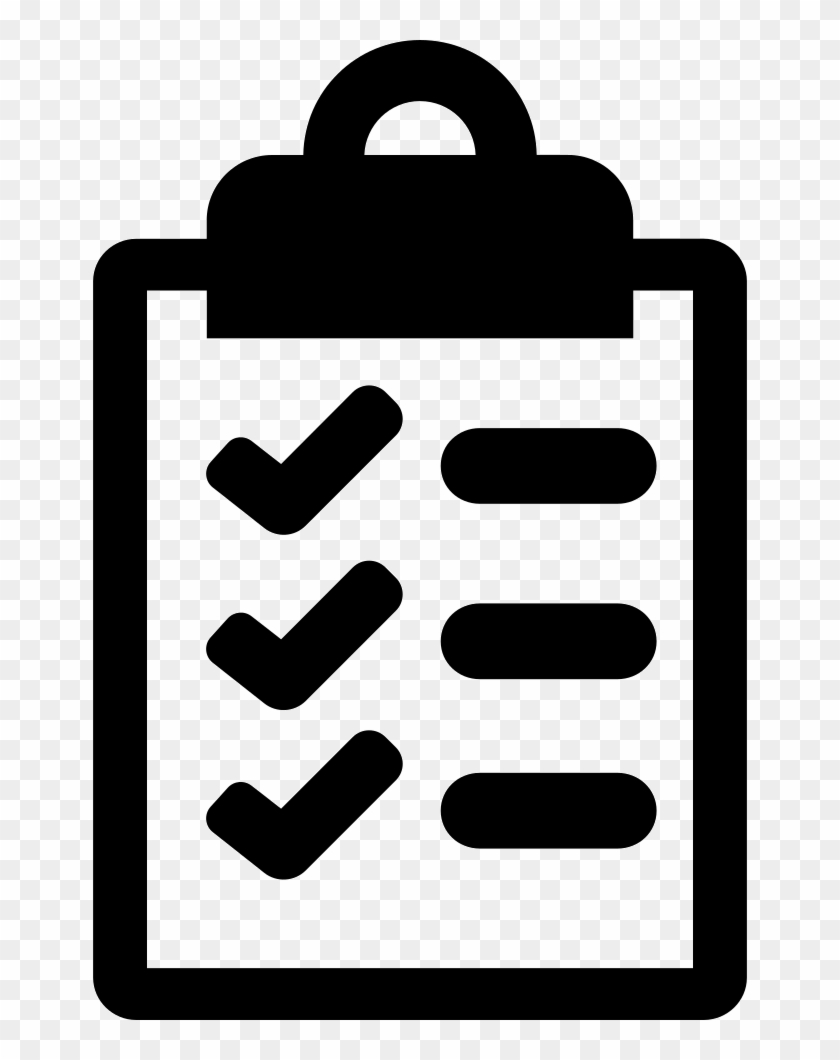 Tasks List On Clipboard Comments - Icon #993800