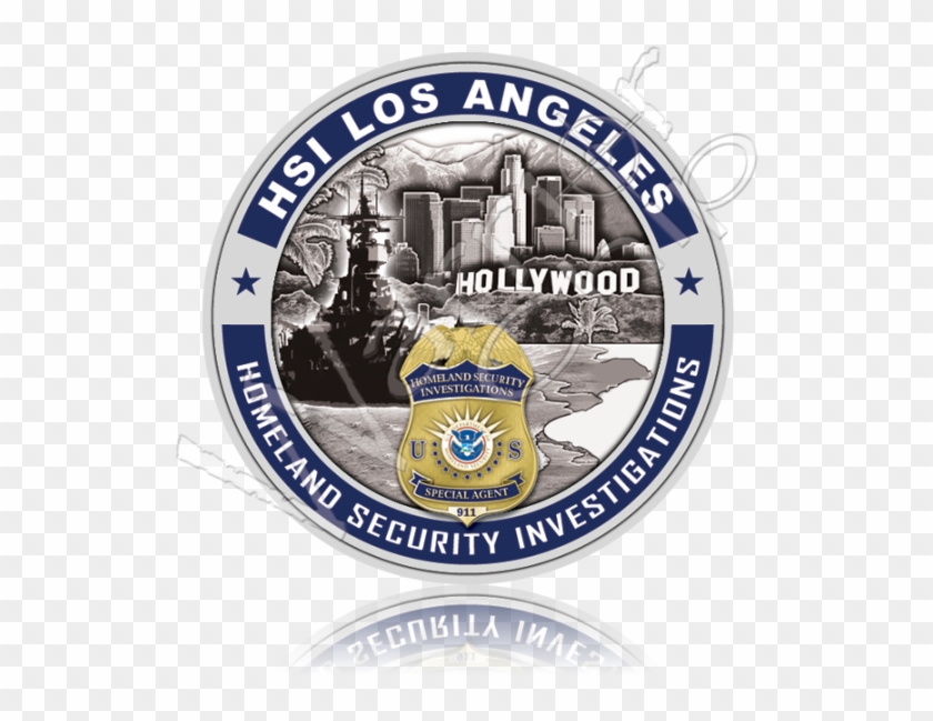 Homeland Security Investigations Hsi Los Angeles - Cbp Officer Patch #993890