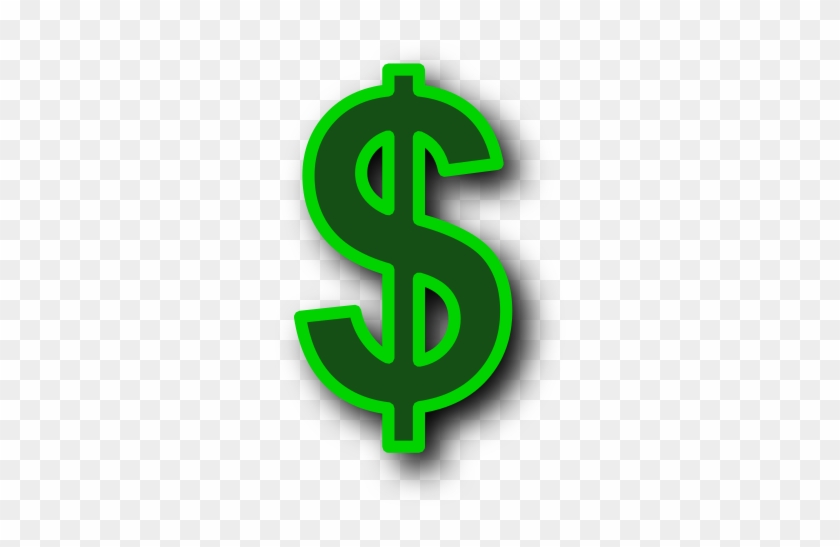Hd Money Icon Image - Green Dollar Signs Png #994050