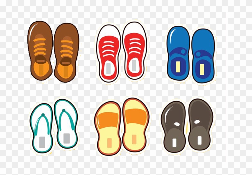 Shoe Slipper Euclidean Vector Clip Art - Shoes And Sandals Clip Art #994124