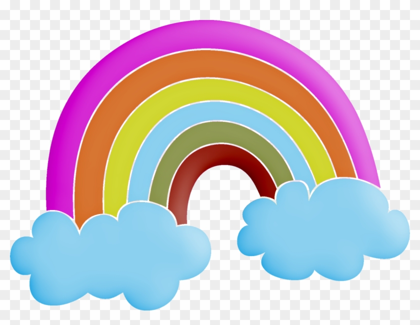 Rainbow Clip Art - Arco Iris Png Minus #994176