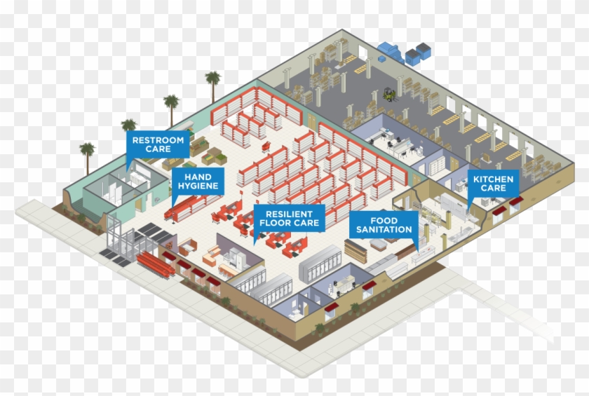 Solutions For Grocery Facilities - Connectivity In Smart City #994301