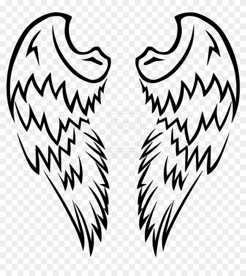 Tribal Tattoos Designs And Meanings With Regard To - Easy Tribal Eagle  Tattoo Designs - Free Transparent PNG Clipart Images Download