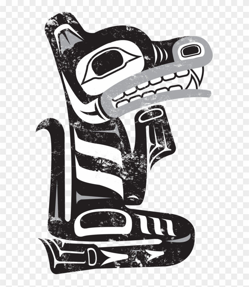 Northwest Nativeam Wolf Haida People Free Transparent Png Clipart Images Download