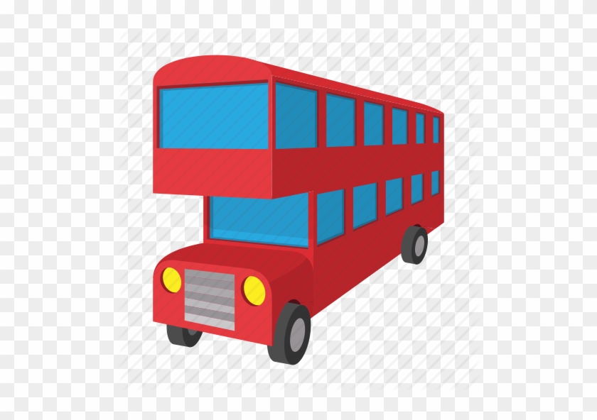 Bus Cartoon - England Cartoon Icon Png #994436