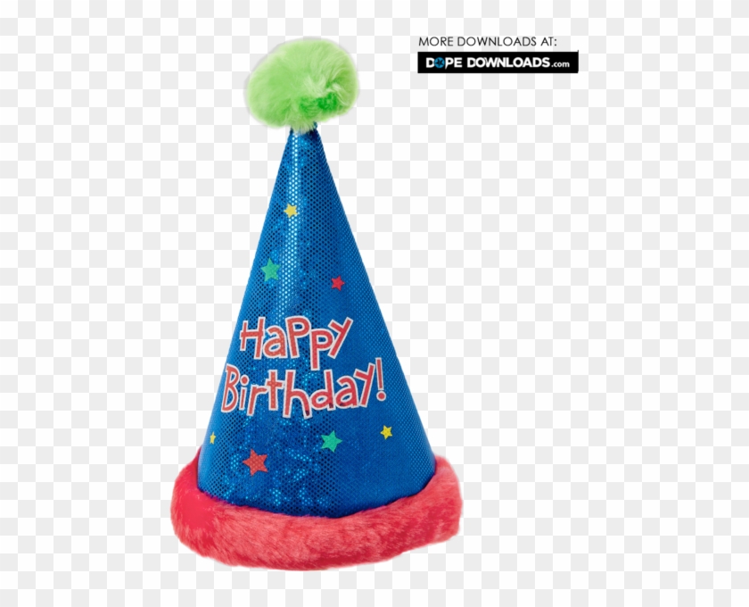 Cute Little Birthday Turtle With Big Hat Lique Hine - Happy Birthday Cap Png #994451