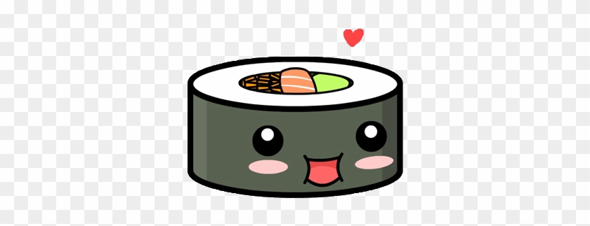 Recursos Bd Cosas Kawaii/kawaii Things - Cute Sushi Roll Drawing #173972