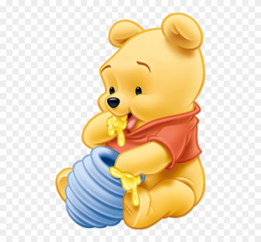 Cute Baby Winnie The Pooh Clipart PNG Files DIGITAL DOWNLOAD Commercial Use  Printable 
